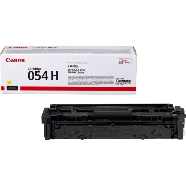 Toner Canon 054H (3025C002) giallo - D01979