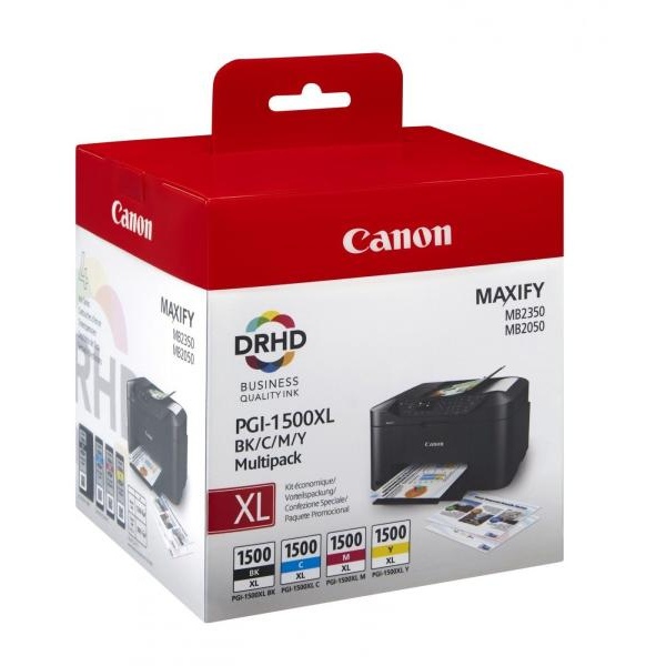 Cartuccia Canon PGI-2500XL BK/C/M/Y MULTI SEC (9254B005) n-c-m-g - D01986