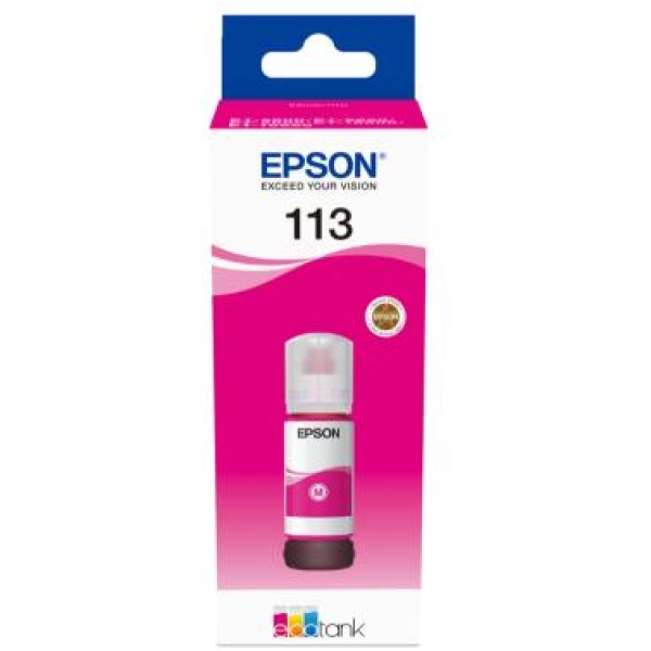 Flacone Epson 113 (C13T06B340) magenta - D01997