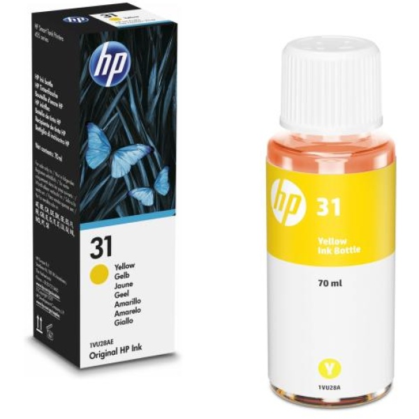 Flacone HP HP 31 (1VU28AE) giallo - D02024