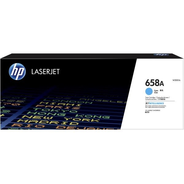 Toner HP 658A (W2001A) ciano - D02041