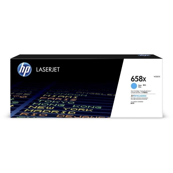Toner HP 658X (W2001X) ciano - D02042
