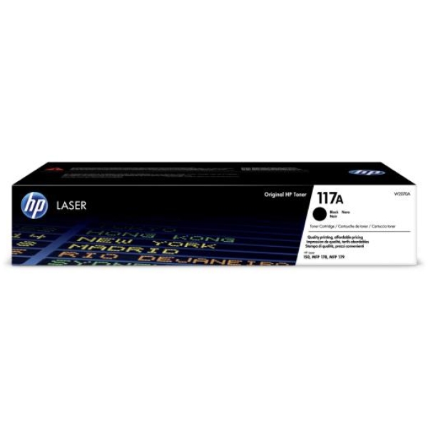 Toner HP 117A (W2070A) nero - D02064