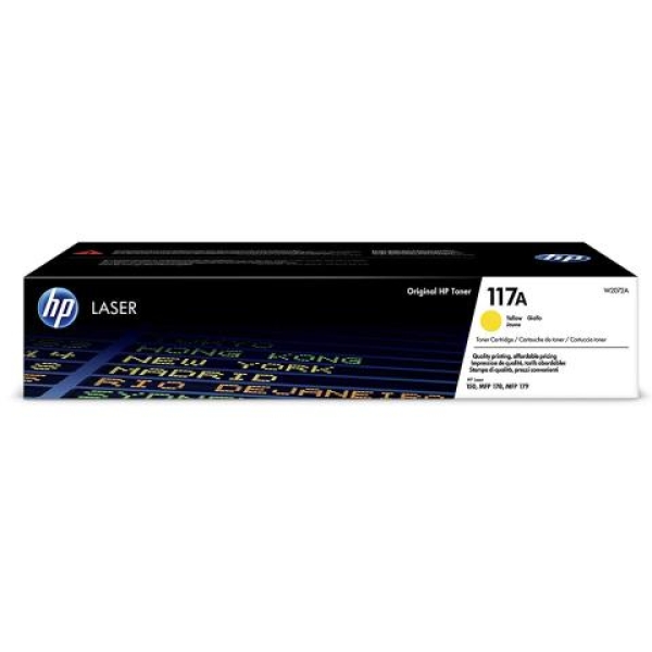 Toner HP 117A (W2072A) giallo - D02066