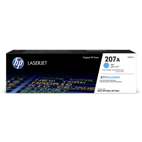 Toner HP 207A (W2211A) ciano - D02070