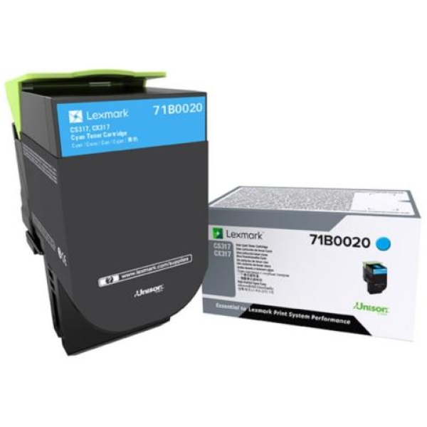 Toner Lexmark 456C (71B0020) ciano - D02086