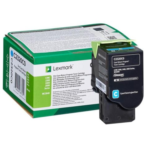 Toner Lexmark C2320C0 ciano - D02102