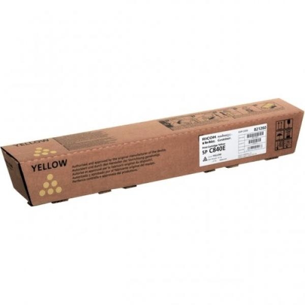 Toner Ricoh SPC840DN (821260) giallo - D02127