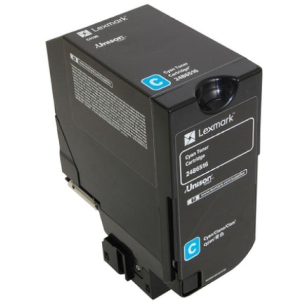 Toner Lexmark 24B6516 ciano - D02265