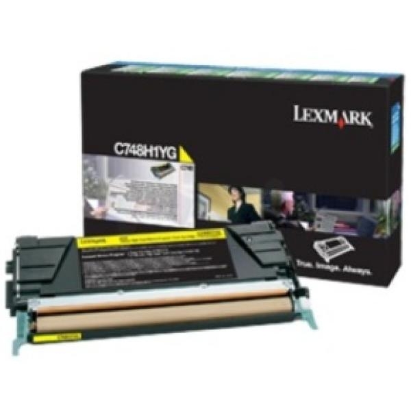 Toner Lexmark C748H3YG giallo - D02313