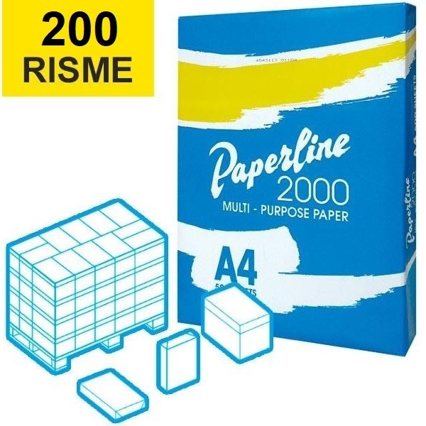 Bancale Carta A4 Ns PaperLine 2000 75g/m² da 200 risme - D02487