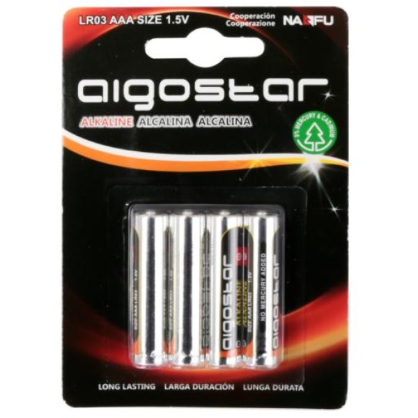 Batteria alcalina lr03 1.5v aaa-4b - 290001JUH - D02497