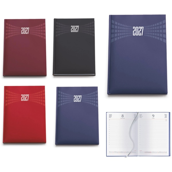 Agenda giornaliera personalizzabile con Vostro logo vari colori e formati - D03581