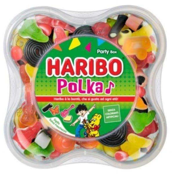 Caramelle miste Haribo POLKA 500 g - D03638