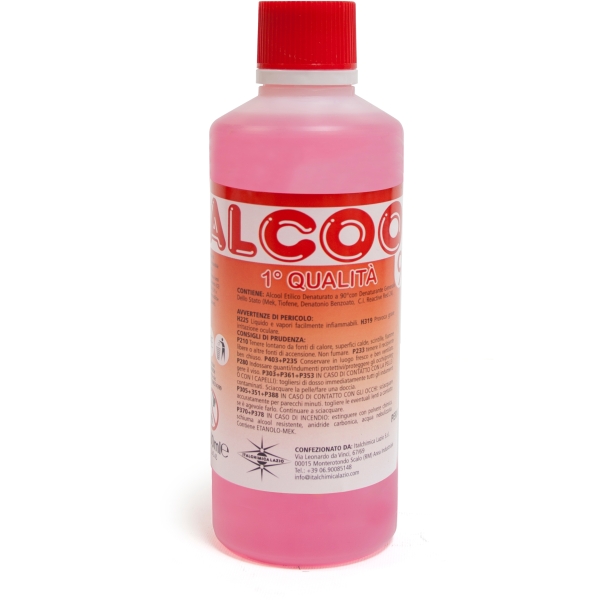 Alcool etilico denaturato  90% 500 ml - D07290