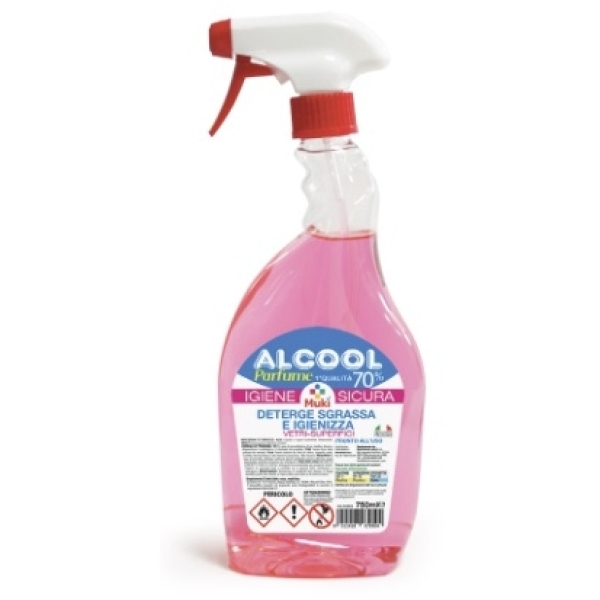 Alcool etilico denaturato profumato 70% 750 ml - D07293