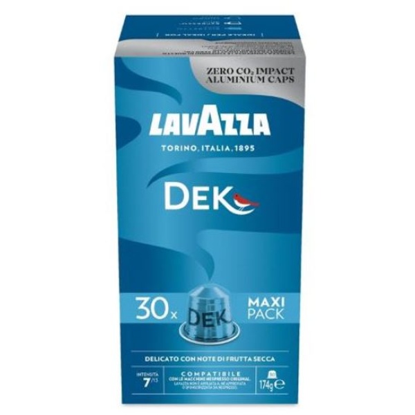 Capsule caffè Lavazza gusto Decaffeinato in alluminio compatibile Nespresso - 7003 - D08655