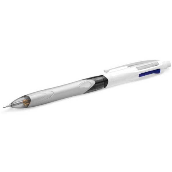 Penne a sfera 4 colori e portamine Bic - rosso, blu, nero - 942104