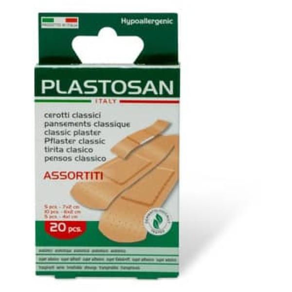 Scatola 20 cerotti classici assortiti - F07422