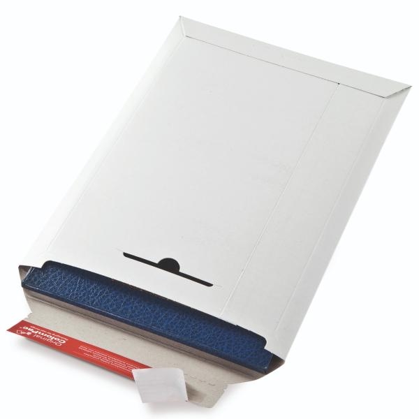 Busta rigida per spedizioni ColomPac in cartone ondulato f.to 17,5x25 cm bianco - R00426