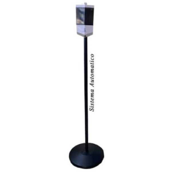 Piantana con dispenser a fotocellula Printex argento - R06264