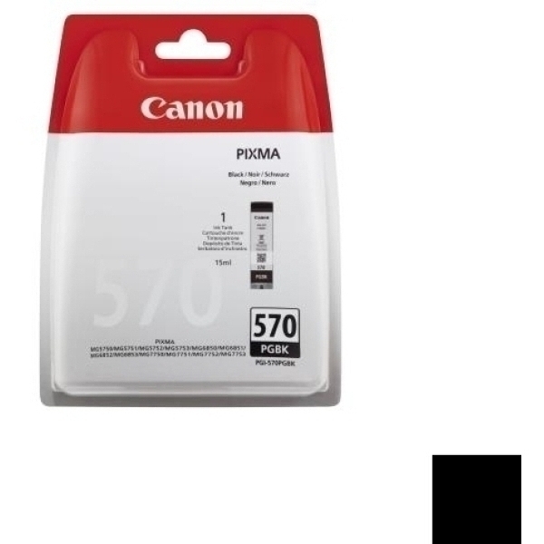 Serbatoio Canon PGI-570 PGBK (0372C005) nero - U00002