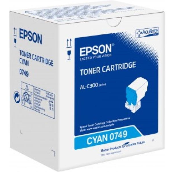 Toner Epson AL-C300 (C13S050749) ciano - U00350