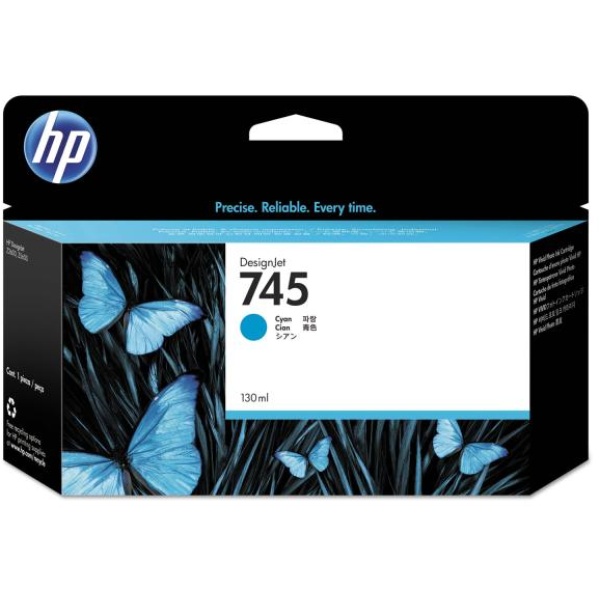 Cartuccia HP 745 (F9J97A) ciano - U00384