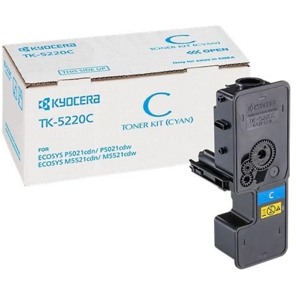 Toner Kyocera-Mita TK-5220C (1T02R9CNL1) ciano - U00395
