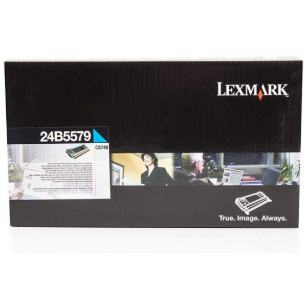 Toner Lexmark 24B5579 ciano - U00397