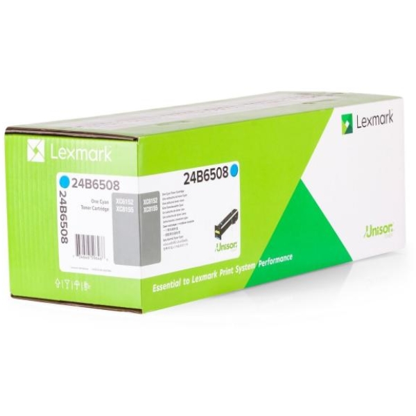 Toner Lexmark 24B6508 ciano - U00402
