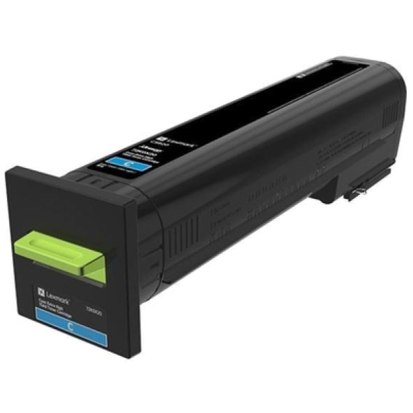 Toner Lexmark CS820 (72K0X20) ciano - U00409