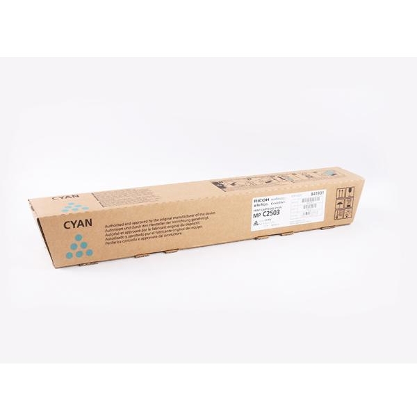 Toner Ricoh MP C2503 (841931) ciano - U00443