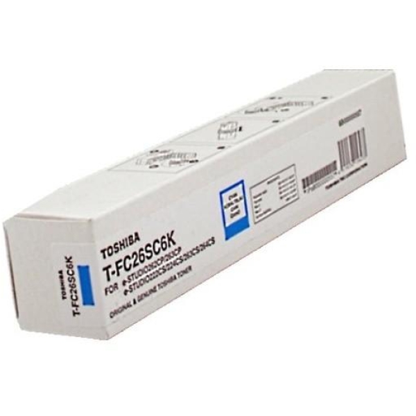 Toner Toshiba T-FC26SC6K (6B000000557) ciano - U00457