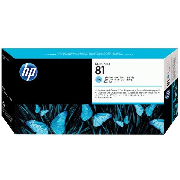 Testina di stampa HP 81 (C4954A) ciano chiaro - U00481