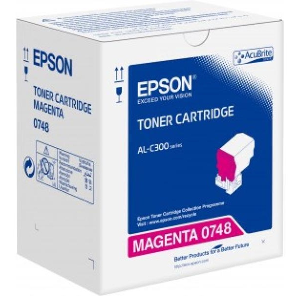 Toner Epson AL-C300 (C13S050748) magenta - U00508
