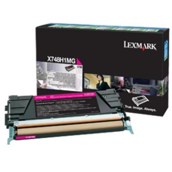 Toner Lexmark X748 (X748H1MG) magenta - U00568