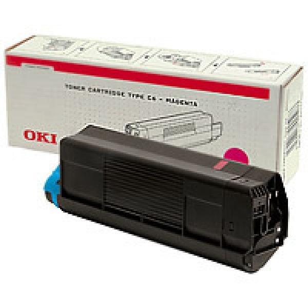 Toner Oki TYPE C6 (42804506) magenta - U00571
