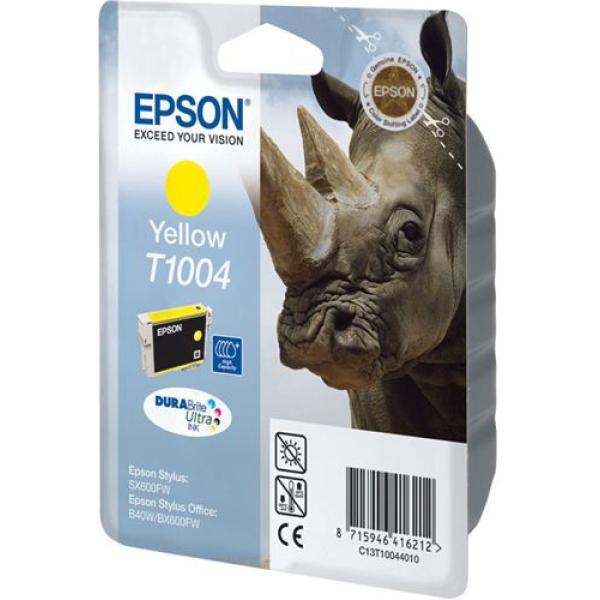 Cartuccia Epson T1004 (C13T10044020) giallo - U00671