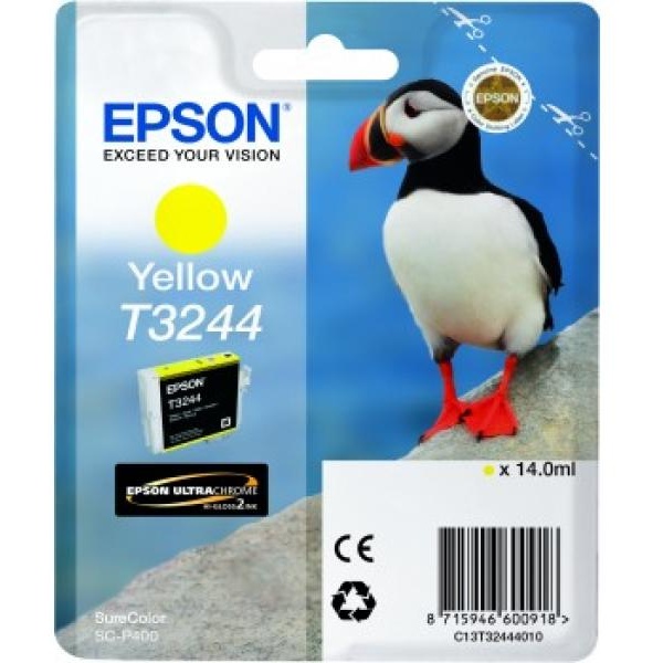 Cartuccia Epson T3244 (C13T32444010) giallo - U00672