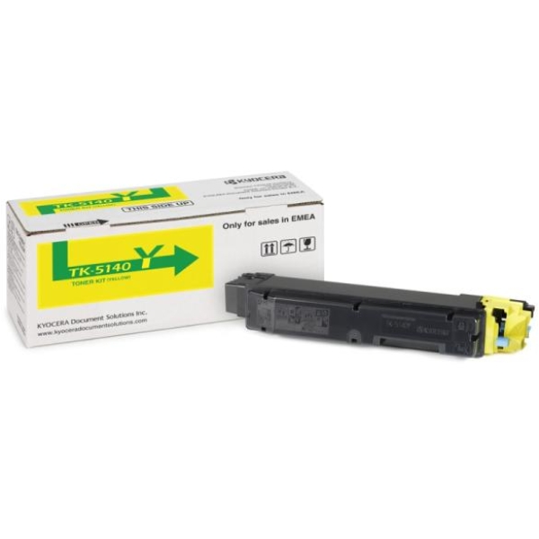 Toner Kyocera-Mita TK-5140Y (1T02NRANL0) giallo - U00692