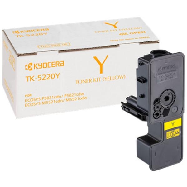 Toner Kyocera-Mita TK-5220Y (1T02R9ANL1) giallo - U00696