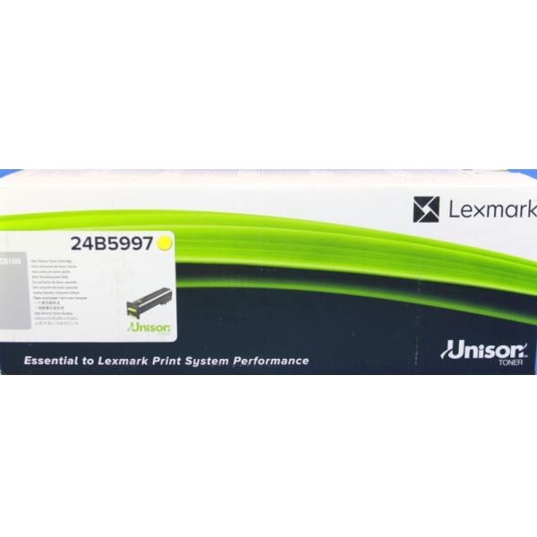 Toner Lexmark C6160 (24B5997) giallo - U00703