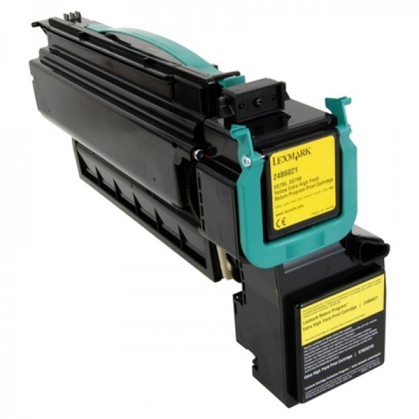 Toner Lexmark 24B6021 giallo - U00704