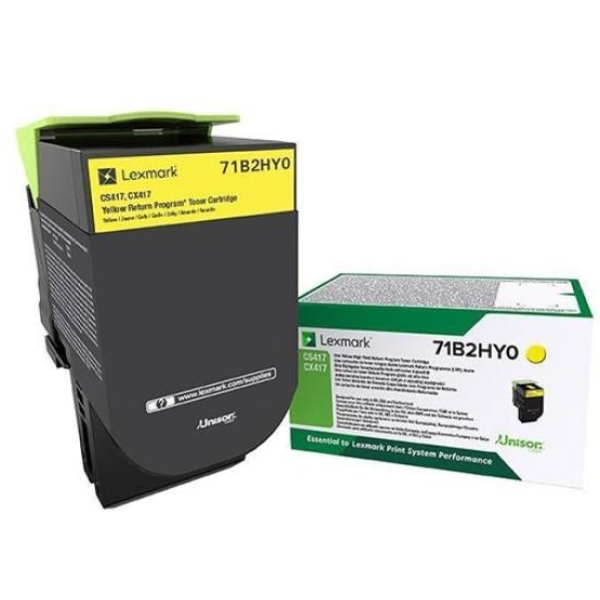 Toner Lexmark 456Y (71B2HY0) giallo - U00711