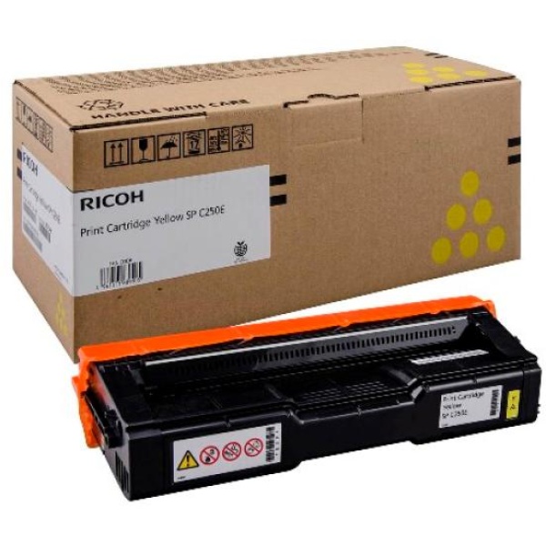Toner Ricoh SP C250E (407546) giallo - U00741