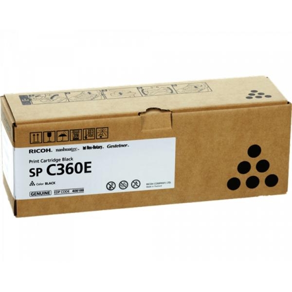 Toner Ricoh SPC360E (408188) nero - U01289