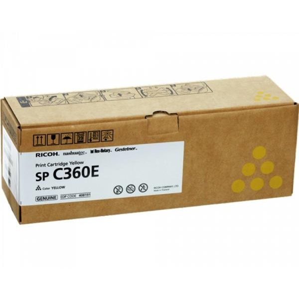 Toner Ricoh SPC360E (408191) giallo - U01295
