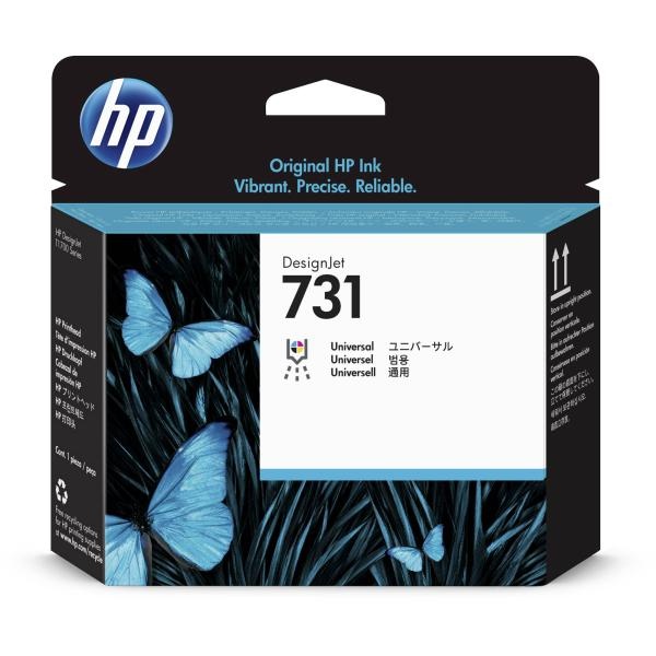 Testina di stampa HP 731 (P2V27A) nero -colore - U01299