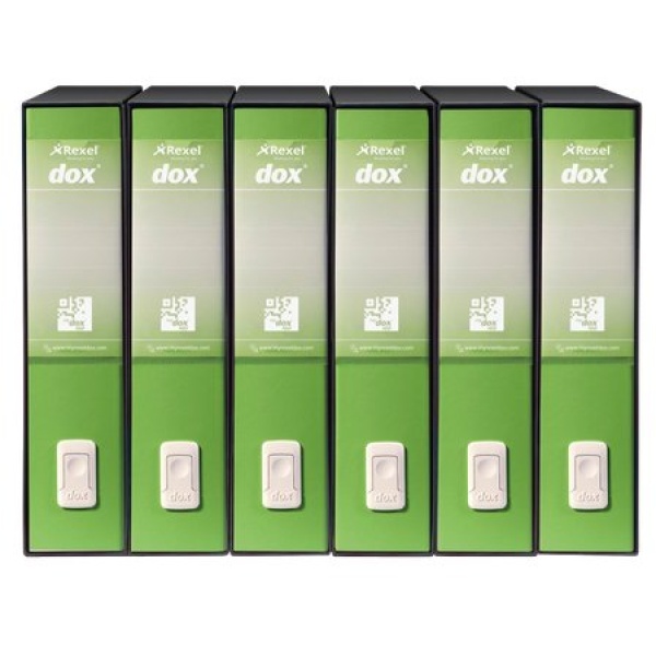 Registratori Dox 2 - dorso 8 cm - 23x34 cm - verde Greenery - D26226